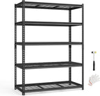 SONGMICS 5-Tier Storage Shelves, Heavy-Duty Garage Shelving, Adjustable by SONGMICSbySONGMICSHOME