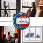 Transparent Weather Sealing Tape, 3-Inch x 85FT, Windows and Shower Glass Gaps - Image 6