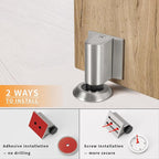 Bak Bo Magnetic Door Stoppers 1 Pack Bottom of Door Holder Keep Door Open No - Image 4