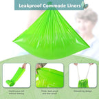 Commode Liners for Bedside Commode Vanilla Scented 150pcs Disposable Bags - Image 4