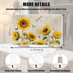 Sunflower Ironing Mat Pad for Table Portable Travel Iron Blanket Vintage - Image 7