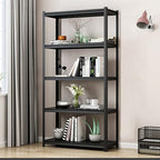 Heavy Duty Garage Shelving, Metal Storage Shelves, Adjustable 5 Tier Metal - Image 2