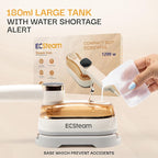 Garment Steamer for Clothes, 2-in-1 Portable Handheld Wrinkle Remover & Steam - Image 8