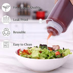 Condiment Squeeze Bottles Ketchup Dispenser, 4 Pack 32oz Squeeze Bottles - Image 4