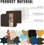 Azobur Fabric Couch Repair Patch 8.3 x 11 inches, Self-Adhesive Fabric Repair - Image 4
