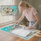 Ironing Mat Thickened Beach Starfish Ironing Blanket Travel Portable Ironing - Image 3