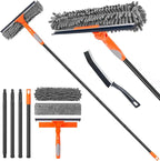 Window Cleaner Tool for Home, 59.5'' Squeegee Kit for Car Windshield, Shower by KeFanta