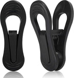 Tinfol Black Plastic Hanger Clips by Tinfol