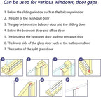 TAROSE Weather Stripping, 33 Feet, Transparent, Door Seal, Window Seal - Image 3