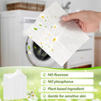600 Count Dryer Sheets Bulk Fabric Softener Fresh Scent Dryer Sheets Naturally - Image 4