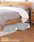 Under Bed Storage, 2 Pack Underbed Storage Container Bags - Image 7