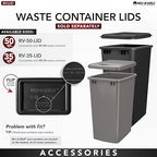 Rev-A-Shelf Double Pullout Trash Cans - Image 8