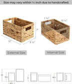 StorageWorks Wicker Basket, Baskets - Image 3