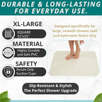 ENKOSI Extra Large Square Non Slip Shower Mat - Image 3