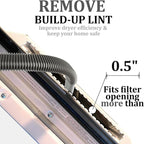 Dryer Vent Cleaner Hose Vacuum Attachments - Image 4