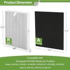 HPA300 HEPA Filter Replacement for Honeywell HPA300 Series Air Purifiers HPA300 - Image 6