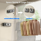 Retractable Twin Clothesline Indoor, Non-Sagging Outdoor Clothes Line - Image 2