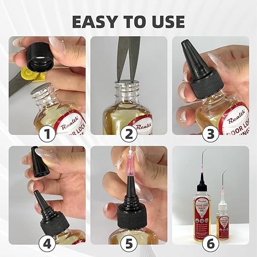 Realth Garage Door Lube -Door Hinge Lubricant - Image 6