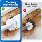 50 Count Upgraded Toilet Wand Refills | 2X Cleaning Power Toilet Bowl Cleaners - Image 4