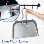 Mumufy 4 Pcs 16 Inch Heavy Duty Metal Dustpan Large Wide Dust Pans - Image 5