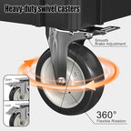 Heavy Duty Rolling Utility Cart - Image 6