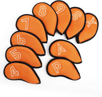Montela Golf Iron Covers, Golf Iron Head Covers Mesh Golf Iron Covers Set 10pcs - Image 9