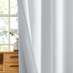 RYB HOME Mini Small 100% Blackout Curtains - Image 5