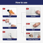 8.6oz Drywall Patch Repair Kit - Image 5