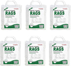 Premium White T-Shirt Cleaning Rags – White Cotton Rags by SupremePlus