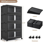BROVIEW 640QT Stackable Storage Bins - Image 2