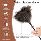 Ostrich Feather Duster-14.9 Inch Mini Natural Feathers Dusters - Image 4