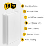 Zonon 16 Pieces Door Corner Seal Weatherstripping Exterior Door Frame Seal - Image 3
