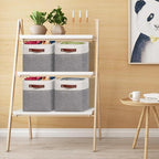 Univivi 10.5 Inch Fabric Cube Bins - Image 5