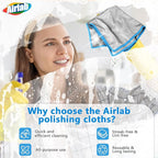 Glass Polishing Cloth Streak Free Miracle Microfiber Cleaning Cloth Lint Free - Image 3