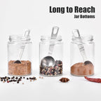 Doosu Measuring Spoons Set of 6-18/8 Stainless Steel Heavy Duty Teaspoons - Image 7