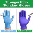 SafeWay Nitrile Disposable Gloves — Multi-Purpose Powder-Free, Medical Use - Image 5
