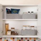 3 Pack Small Storage Baskets for Organizing, Cute Woven Decorative Gift Baskets - Image 7