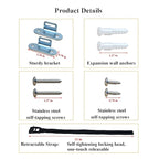 Furniture Anchors for Baby Proofing, Anti Tip Furniture Anchors, Furniture Wall - Image 5