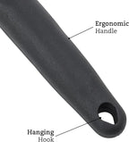Beille 5pc Dark Grey Nylon Wooden Kitchen Utensils - Image 8