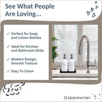 Countertop and Vanity Tray – Small 7.7” Silicone Tray, Soap Dispenser Trays - Image 6