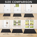 hicorfe Front Door Mat Outside Entrance, Stain and Fade Resistant, Non Slip - Image 5