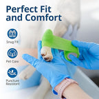 Disposable Nitrile Exam Gloves, Nitrile Gloves Disposable Latex Free, Medical - Image 2