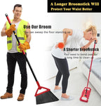 Heavy Duty Commercial Broom, Upgraded Angle Brooms - Image 4