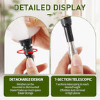 Extendable Lambswool Duster 25-64" Retractable Telescopic Handle Removable Head - Image 4
