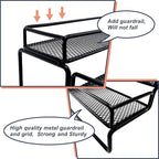 Spice Rack Organizer for Cabinet, 4 Tier Seasoning Organizer, Expandable Shelf - Image 3