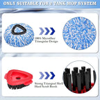 4 Pack Spin Mop Replacements Heads Compatible - Image 2