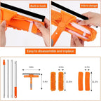Professional 72'' Window Squeegee Cleaning Washing Tool/Kit - Image 5