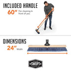 SWOPT 24” Premium Multi-Surface Push Broom Head — Cleaning Head Interchangeable - Image 6