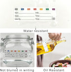 STARLIBOO Removable Freezer Labels, 1x3 Inch, Waterproof Oil Resistant Easy - Image 5