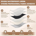 Fabric Repair Patch, 17X158 Inch Fabric Large Repair Tape, Self-Adhesive Patches - Image 7